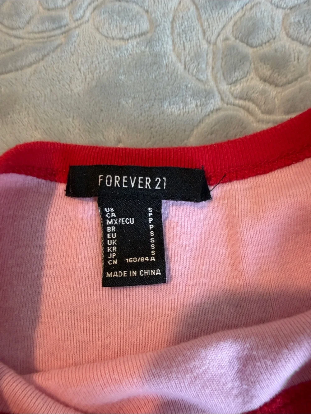 Sucker For Love Pink & Red Forever 21 Tee